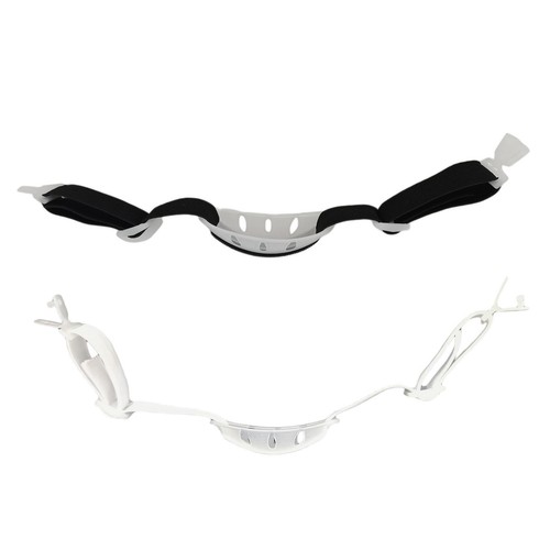 Construction helmet chin - chin, strap