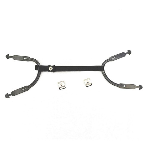 Ice hockey helmet chin strap - ice,