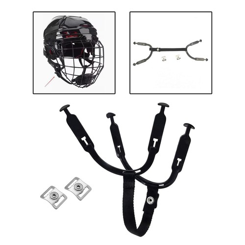 Ice hockey helmet chin - helmet,