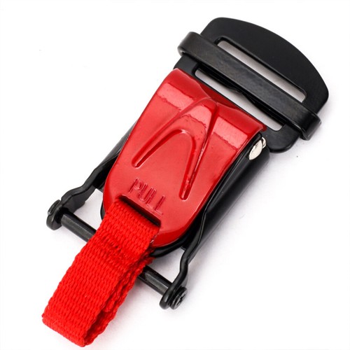 Helmet quick release buckle - release,