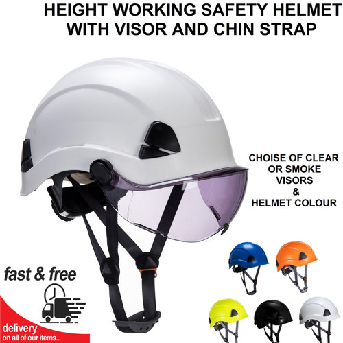 Visor safety helmet chin - visor,