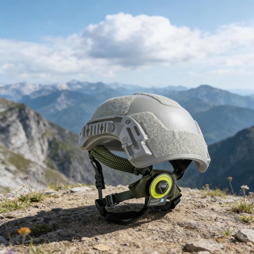 Helmet chin strap hanging - chin,